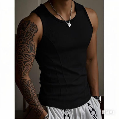 Mens Stretch Fitness Tank Top